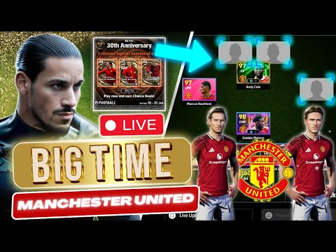 BIG TIME MANCHESTER UNITED 🔥 D. FORLAN + D. BECKHAM TEST 🔴  eFootball 2025 LIVE with Mednasah