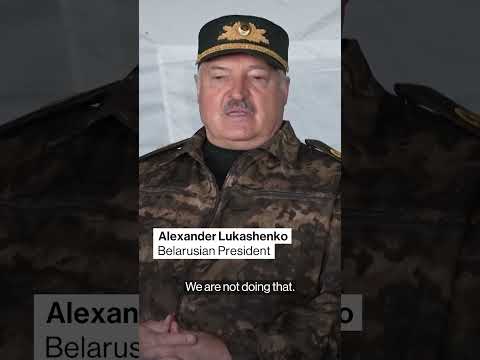 Lukashenko: Belarus Will 'Proactively Defend' Border With Ukraine