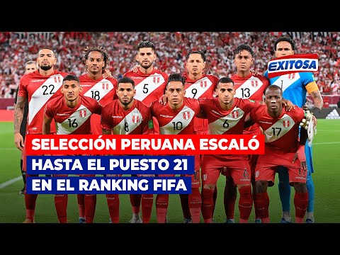 Selección Peruana escaló hasta el puesto 21 en el ranking FIFA tras el Mundial Qatar 2022