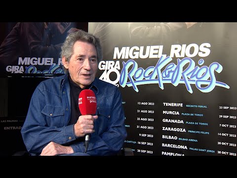 Miguel Ríos, expectante ante la salida de su próximo disco