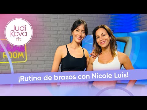 Entrenamiento de brazos con Nicole Luis - #JudiKovaFit - Episodio 23