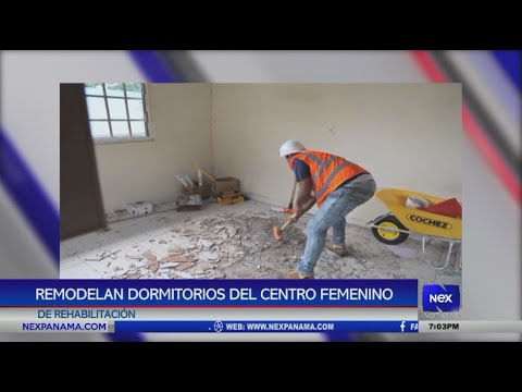 Remodelan dormitorios del centro femenino de rehabilitacio?n