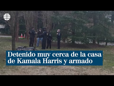 Detenido un hombre armado muy cerca de la residencia Kamala Harris en Washington