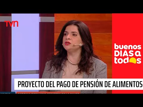 Ministra Orellana detalla proyecto del pago efectivo de la pensión de alimentos | BDAT