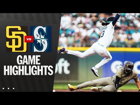 Padres vs. Mariners Game Highlights (8/26/25) | MLB Highlights
