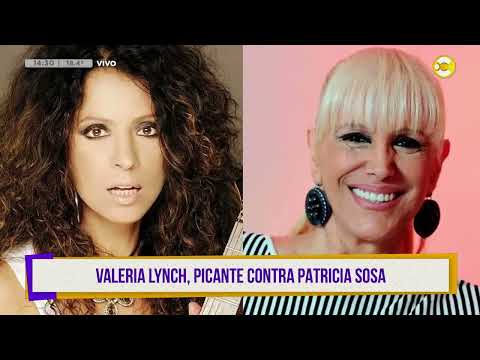 Mesaza de noticias: Valeria Lynch picante PICANTE contra Patricia Sosa ? ¿QPUDM? ? 29-08-23