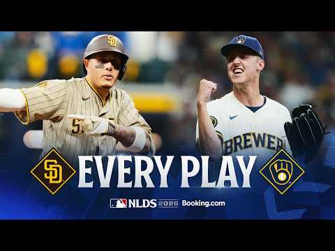 샌디에이고 파드리스 대 밀워키 브루어스 NLDS 1차전의 모든 플레이
