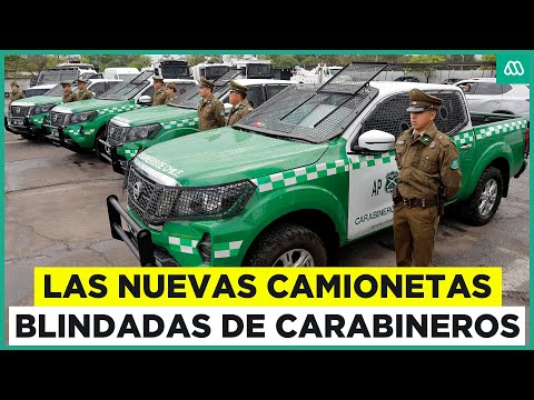 Seguridad: Hacen entrega de camionetas blindadas a Carabineros