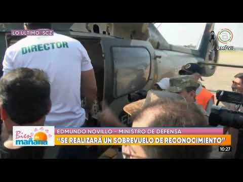 26072024 EDMUNDO NOVILLO SOBREVUELO DE RECONOCIMIENTO EN ROBORÉ  BOLIVIA TV.