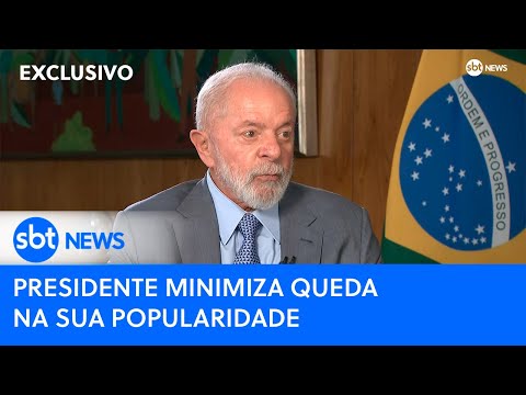 Lula: Não tem razão do povo me dar 100% de popularidade porque estamos aquém do que prometemos