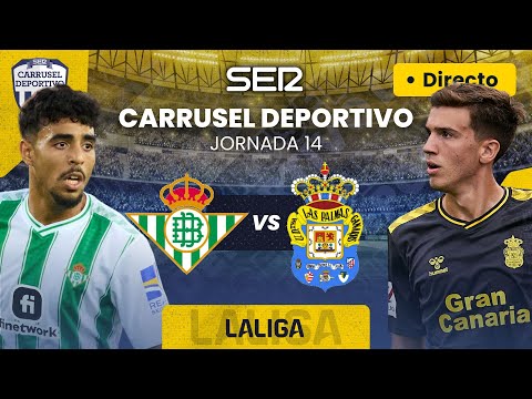 ? REAL BETIS vs UD LAS PALMAS | EN DIRECTO #LaLiga 23/24 - Jornada 14