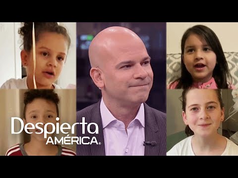 Niños de la familia Univision le hacen preguntas del coronavirus al Dr. Juan Rivera