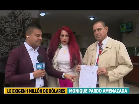 Monique Pardo denuncia estar siendo extorsionada y delincuentes le exigen un millón de dólares