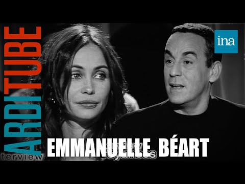 Thierry Ardisson teste les croyances d'Emmanuelle Béart | INA Arditube