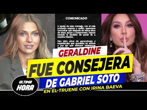 Gabriel Soto PIDIO LA OPINIÓN de Geraldine Bazan ANTES DE TERMINAR a Irina Baeva