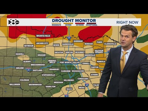 DFW Weather: Dry conditions continue, temps will warm up this week