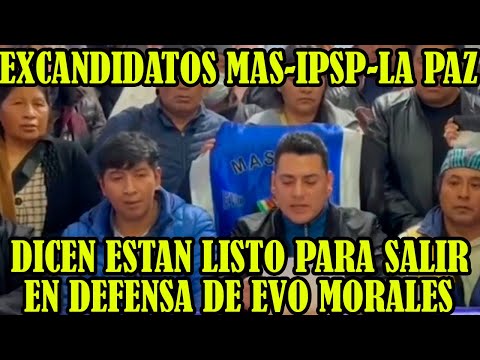 MILITANTES DEL MAS-IPSP ESTAN PREPARADOS PARA DEFENDER EVO MORALES ..