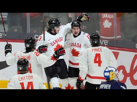 Canada beats Finland 4-0 at World Juniors opener in Ottawa