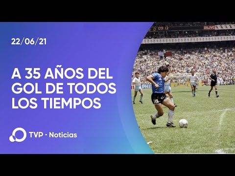 A 35 años del segundo gol de Maradona a los ingleses