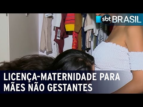 STF deve julgar pedido de licença-maternidade para mães não gestantes | SBT Brasil (09/03/24)