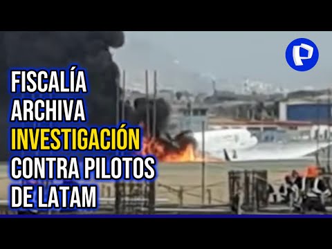Accidente en aeropuerto Jorge Chávez: archivan investigación preliminar contra pilotos
