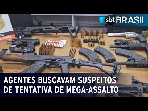 Arsenal de grosso calibre é apreendido na região metropolitana de São Paulo | SBT Brasil (07/03/24)