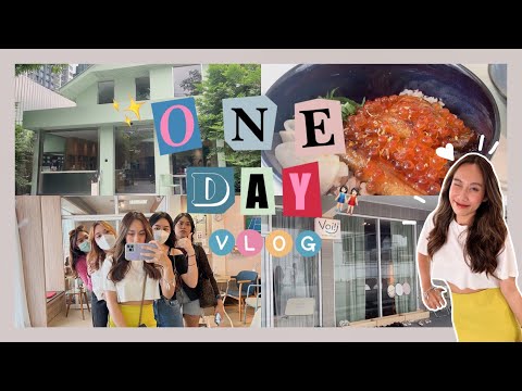 Vlog💫1daywithme,เที่ยวคาเฟ