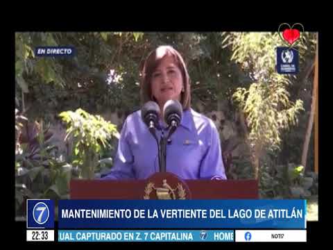 Reducción de contaminación en lago de Atitlán, Sololá