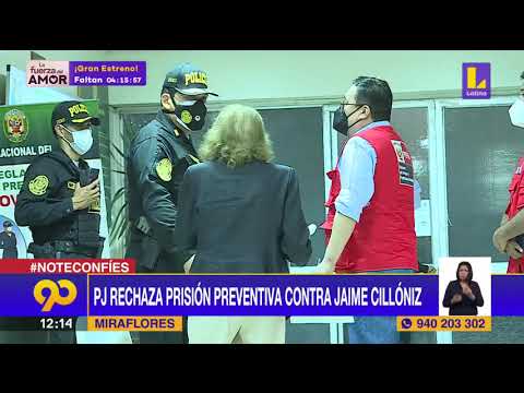 ? Poder judicial rechaza prisión preventiva contra Jaime Cilloniz