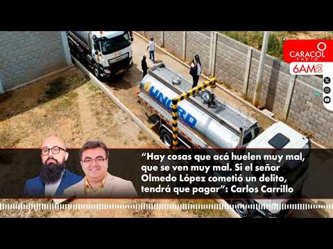 Con decir que lo menos grave de todo puede ser la corrupción de los carrotanques: Carlos Carrillo