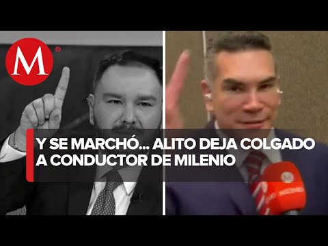 Carlos Zúñiga vive bochornoso momento durante entrevista a 'Alito' Moreno