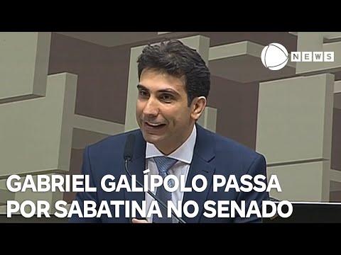 Indicado por Lula à presidência do Banco Central, Gabriel Galípolo passa por sabatina no Senado