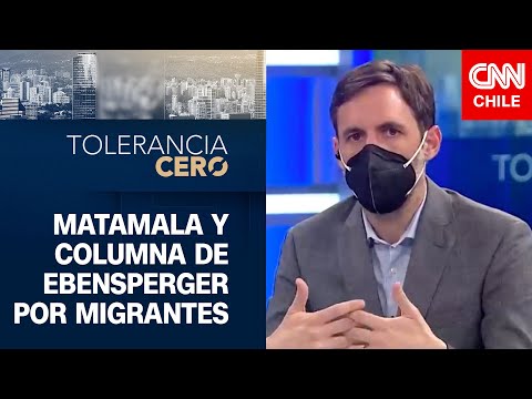 Matamala responde a columna de Luz Ebensperger sobre migrantes: “Afirmar eso me parece aberrante”