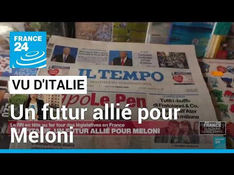 Législatives en France : la diabolisation ne fonctionne plus, se réjouit Giorgia Meloni