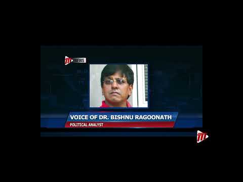 Political Scientist Dr. Bishnu Ragoonath On Resignation of THA Chief And Secretaries from The PDP