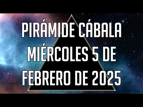 ? Pirámide Cábala para el Miércoles 5 de Febrero de 2025 - Lotería de Panamá