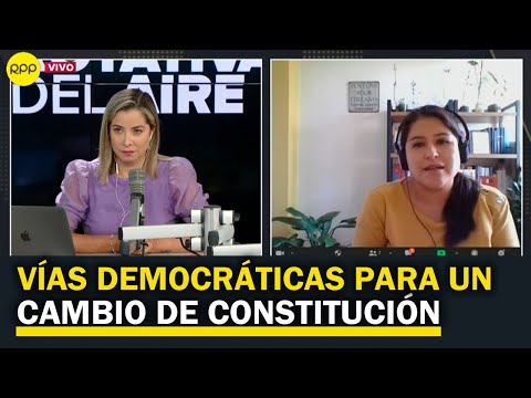 Ramírez: “convocar a una Asamblea Constituyente es posible, pero bajo las vías constitucionales”