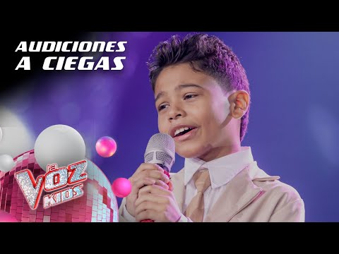 Bastián Sampayo muestra sus dibujos - Audiciones a ciegas | La Voz Kids Colombia 2024