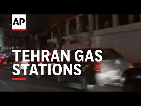 Long lines formed at Tehran gas stations following attack on Israel