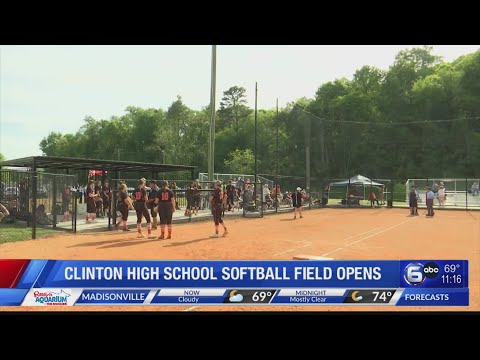 New softball field opens at Clinton High School