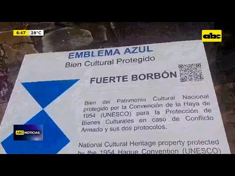 El histórico Fuerte de Borbón recibió el escudo azul de parte de la UNESCO
