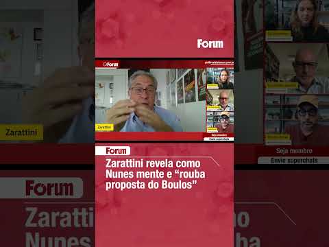 Zarattini revela como Nunes mente e rouba proposta do Boulos