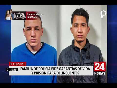 El Agustino: suboficial PNP es baleado por defender a familia de asalto
