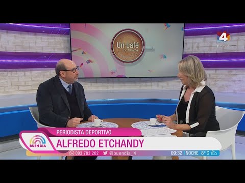 Buen Día - Alfredo Etchandy se toma un café con Claudia