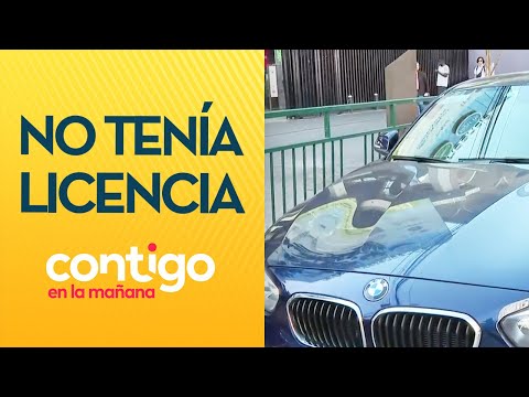 NUNCA SACÓ LA LICENCIA: Auto de alta gama fue retirado en fiscalización - Contigo en la Mañana