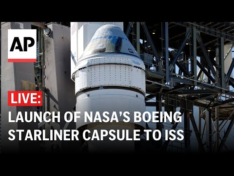 LIVE: Launch of NASA’s Boeing Starliner spacecraft to International Space Station
