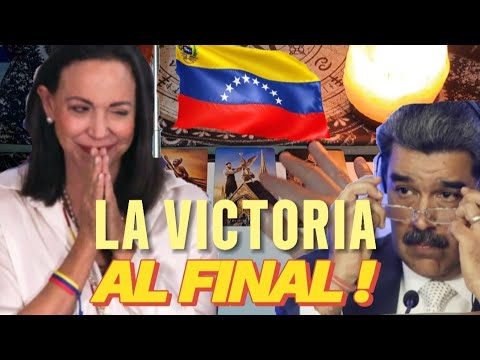 POR QUÉ MARÍA #CORINA SABE QUE AL FINAL VENCERÁ A NICOLAS #MADURO #predicción REVELADORA con #tarot