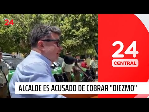 Urgente formalización de alcalde Rancagua por corrupción acusado de cobrar diezmo  | 24 Horas