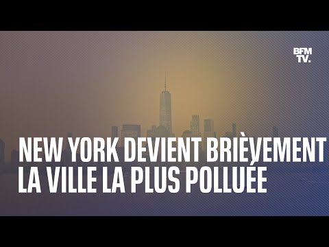 New York devient brièvement la ville la plus polluée au monde devant New Delhi
