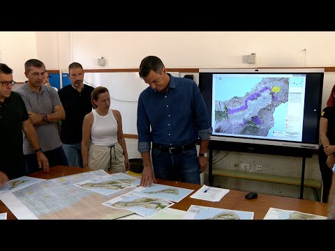 Sánchez avanza en Tenerife que se declarará zona catastrófica